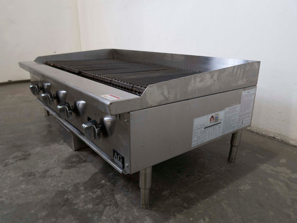AG Equipment AGCH-122-LPG Char Rock Broiler