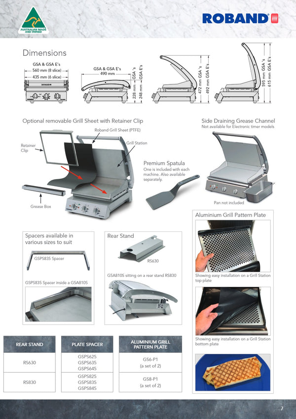 Roband GSA815S - Grill Station
