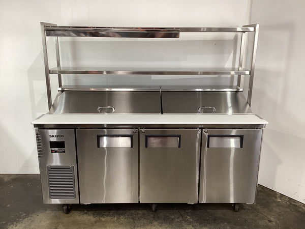 Skipio SHR18-3 Sandwich Prep Fridge