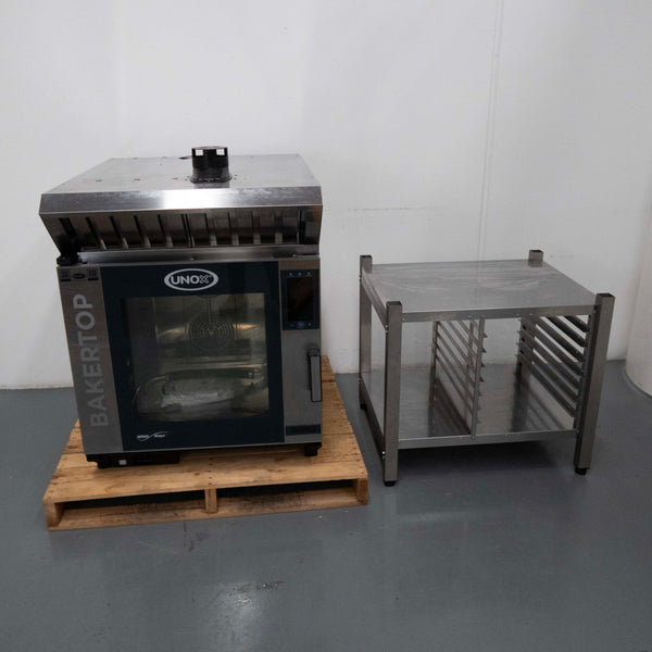 Unox XEBC-06EU-EPRM Combi Oven With Stand and Exhaust Hood