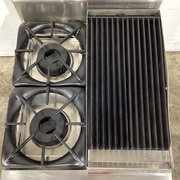 B&S BT-SB2-CBR3 Cooktop/Char Grill Combo