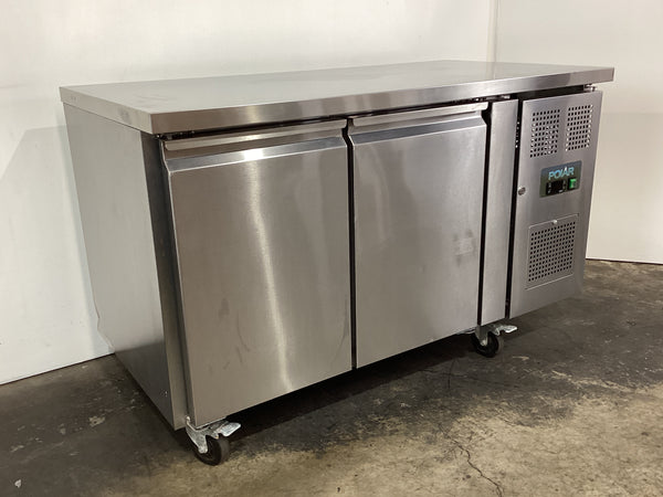 Polar G596-A 2 Door Undercounter Fridge