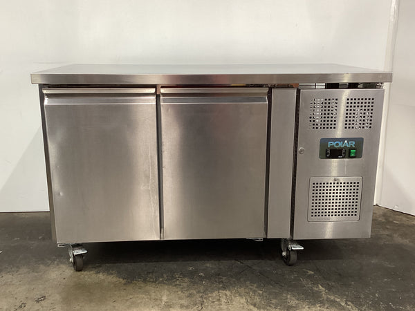 Polar G596-A 2 Door Undercounter Fridge