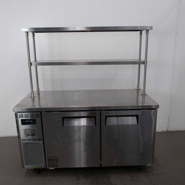 Turbo Air KUF15-2-N Underbench Freezer with 2 Tier Shelves