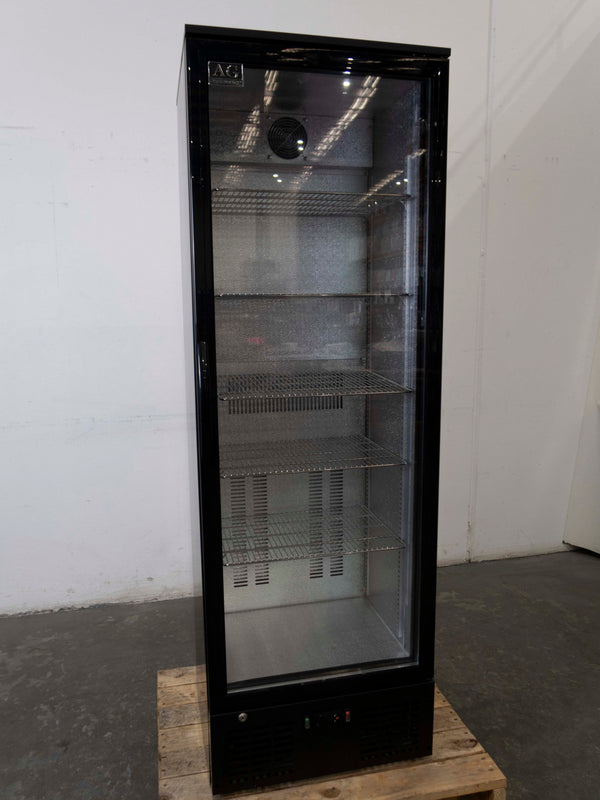 AG B300G Upright Glass Door Display Fridge