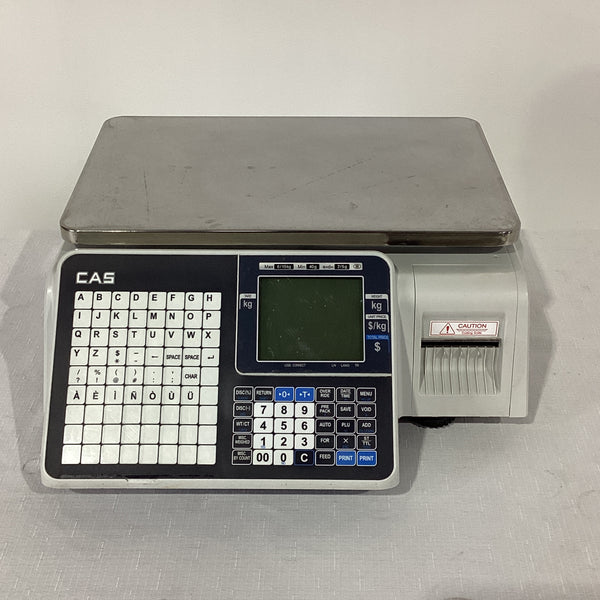 CAS CL3000-15B Label Printing Scale