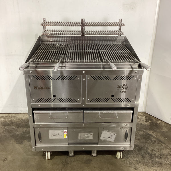 Scheer Proline LV620 Lava Rock Char Grill