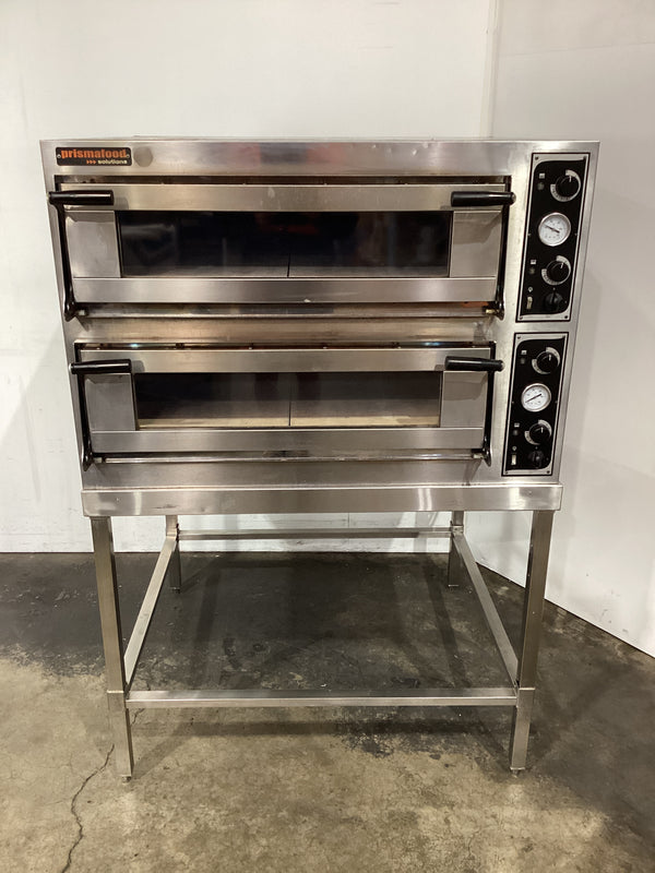 Prisma Food TP-2 Double Deck Pizza Oven + Stand