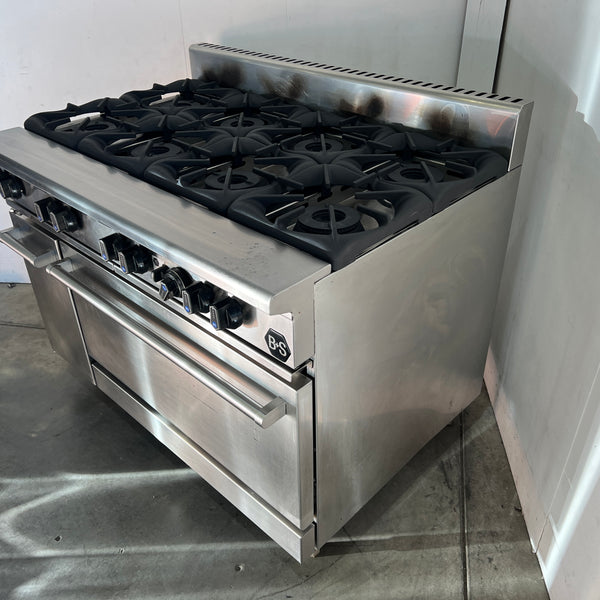 B&S OV-SB8 8 Burner Oven