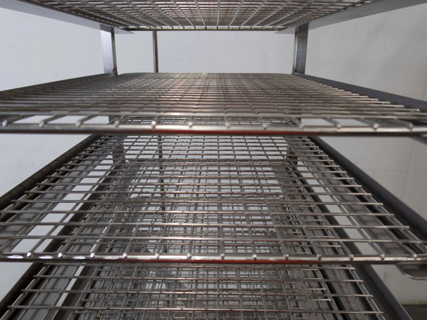 Stainless Steel 15 Tier Trolley