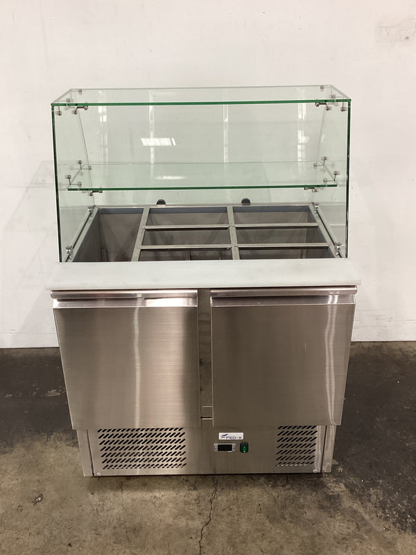 FED-X XS900GC Sandwich Prep Fridge