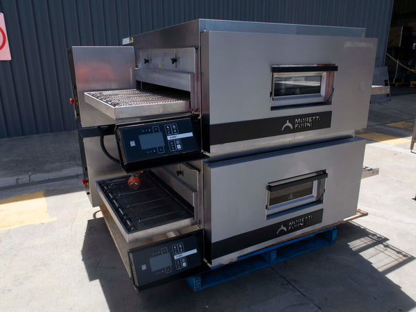Moretti Forni TT98E Double Deck Conveyor Pizza Oven