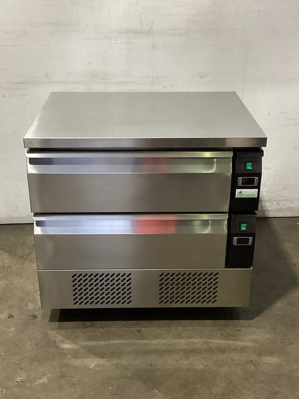 FED CBR2-2 Underbench Fridge
