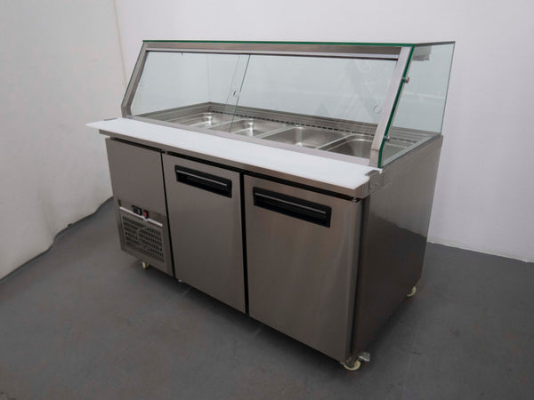 FED PG150FA-YG Sandwich Prep Fridge