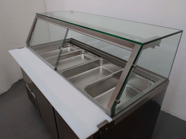 FED PG150FA-YG Sandwich Prep Fridge