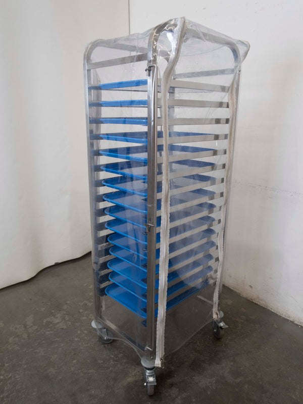 Stainless Steel Bakery Trolley x5