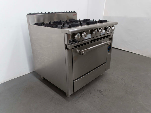 Oxford 6BBT-OV 6 Burner Range Oven