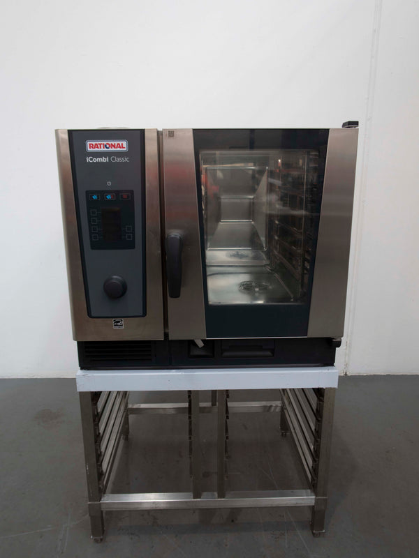Rational iCombi Classic 6 Tray Combi Oven + Stand