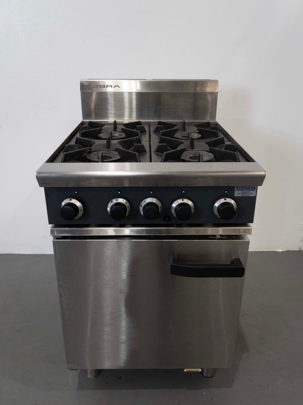 Cobra CR6DF 4 Burner Range Oven