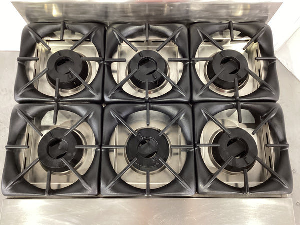 B&S BT-SB6 6 Burner Cooktop