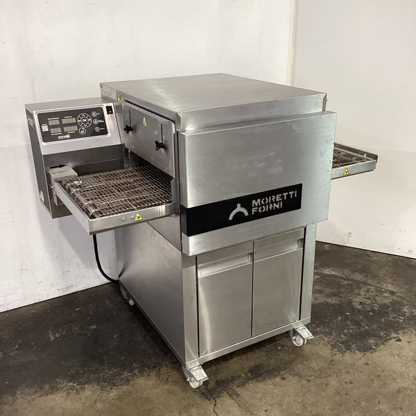 Moretti Forni T64E-1 Conveyor Oven + Stand