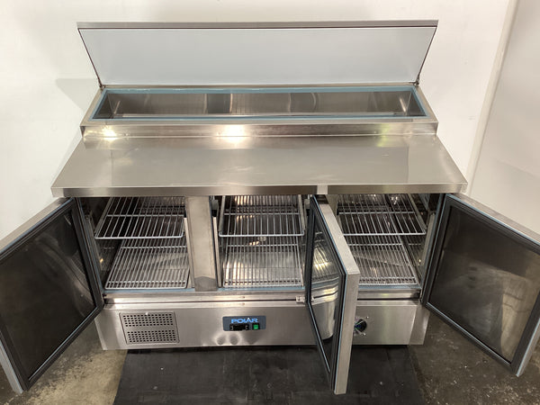 Polar G605-A Sandwich Prep Fridge