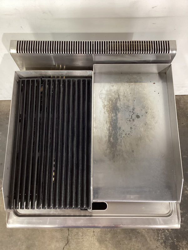 Gasmax JUS-TRGH60 Griddle Char Grill + Griddle