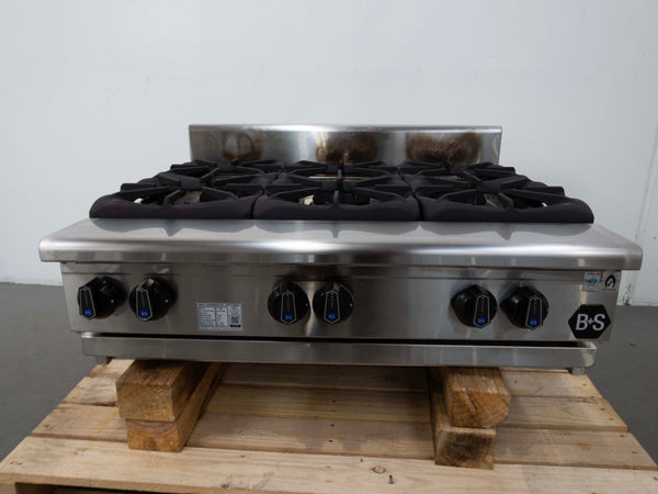 B&S BT-SB6 6 Burner Cooktop