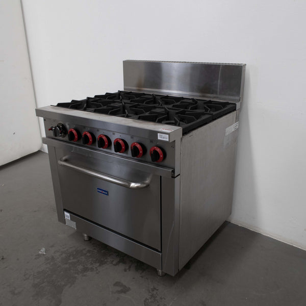 Gasmax GBS6TS 6 Burner Range Oven