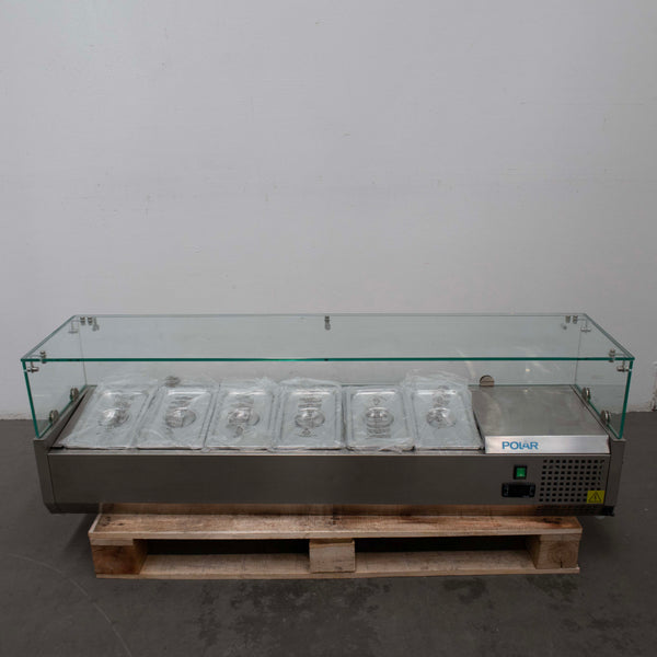 Polar AB090-A Countertop Prep Fridge