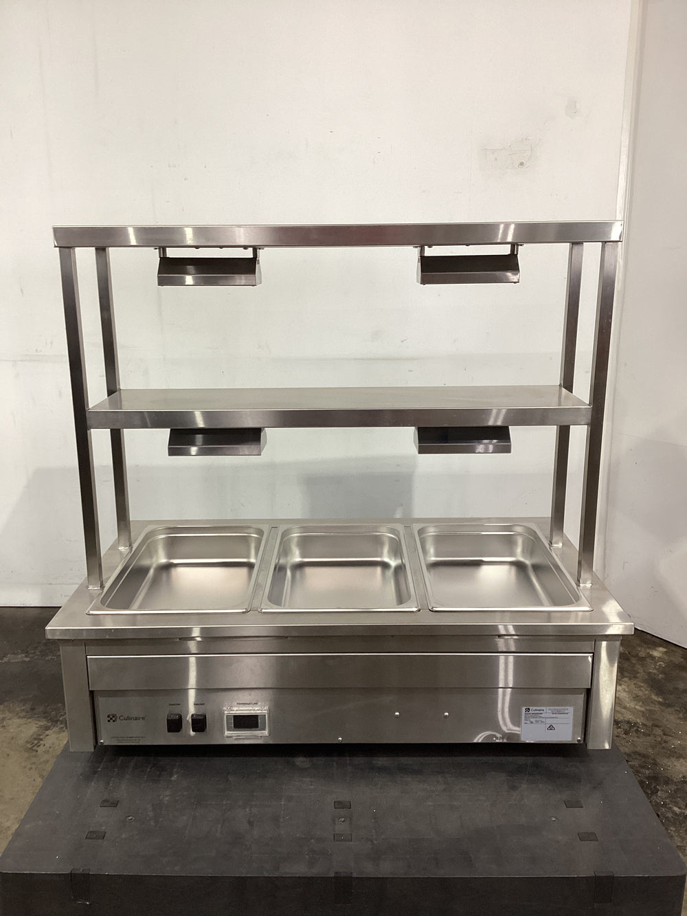DROP-IN BAIN-MARIE AVEC BOLS 2/1 - 7178.2070 - COMBISTEEL