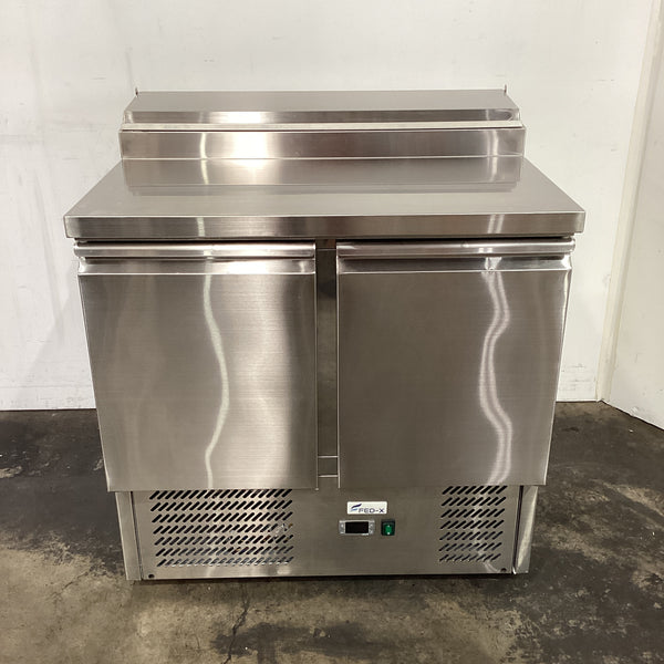 FED-X XGNS900D Two Door Salad Prep Fridge