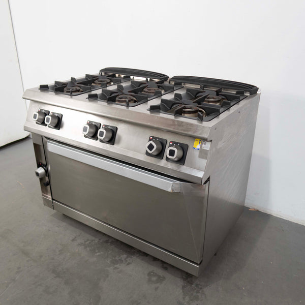 Olis D76/10 CGGFL 6 Burner Gas Range
