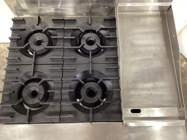 B&S KOV-SB4-GRP3 4 Burner Range Oven