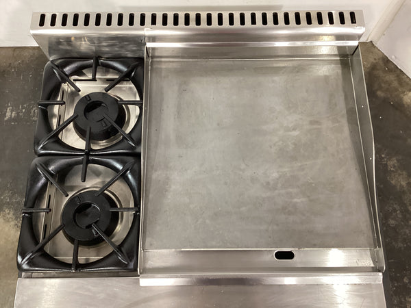 B&S VBT-SB2-GRP6 BM Griddle Cooktop Combo
