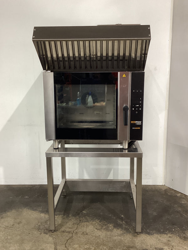 Ecomax HECME6HUWICPS Combi Oven with Exhaust Canopy