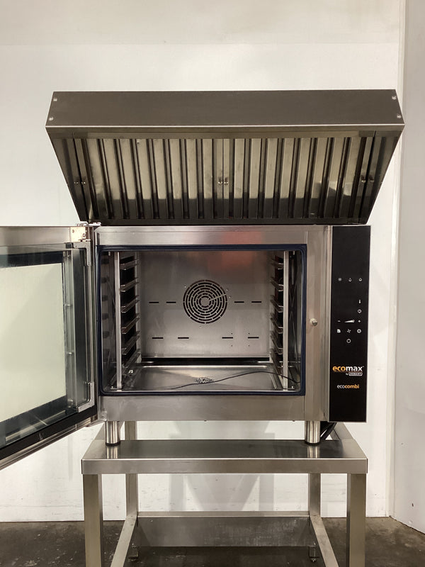 Ecomax HECME6HUWICPS Combi Oven with Exhaust Canopy