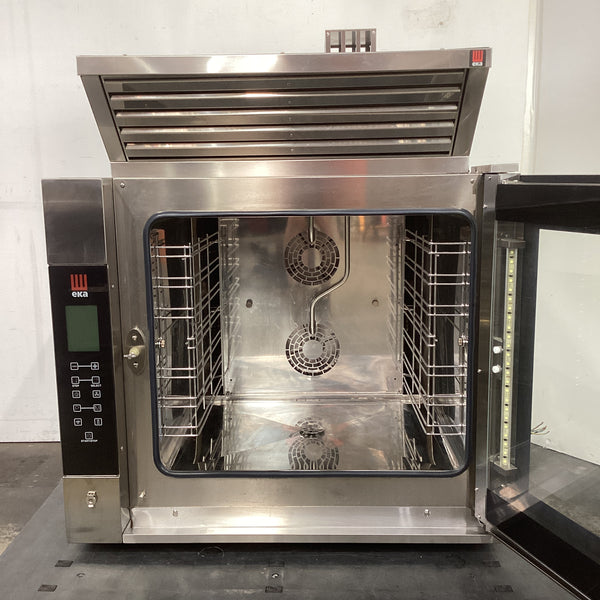 Tecnoeka EKF711TC/ EKKC 4 Combi Oven + Exhaust Hood