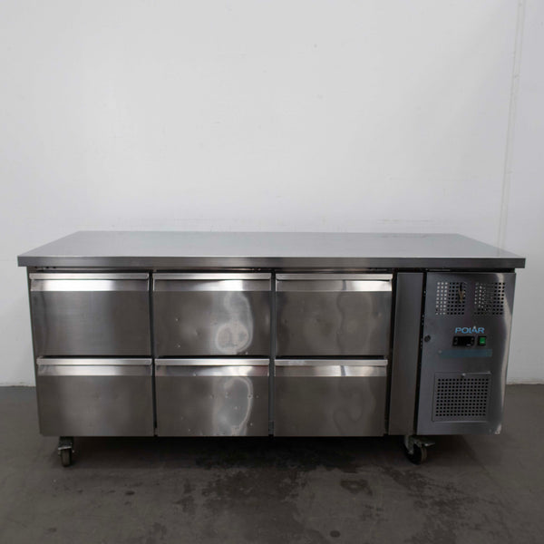 Polar DA548-A 6 Drawer Counter Fridge