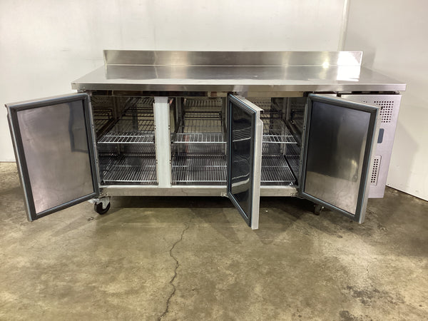Polar DL915-A 3 Door Workbench Fridge