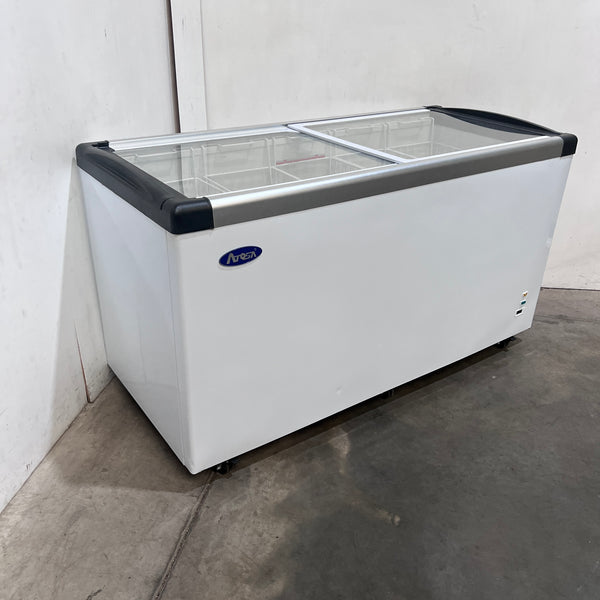 Atosa SD-520P Flat Glass Top Chest Freezer