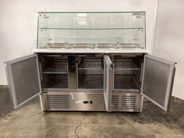 FED XS903GC Sandwich Prep Fridge