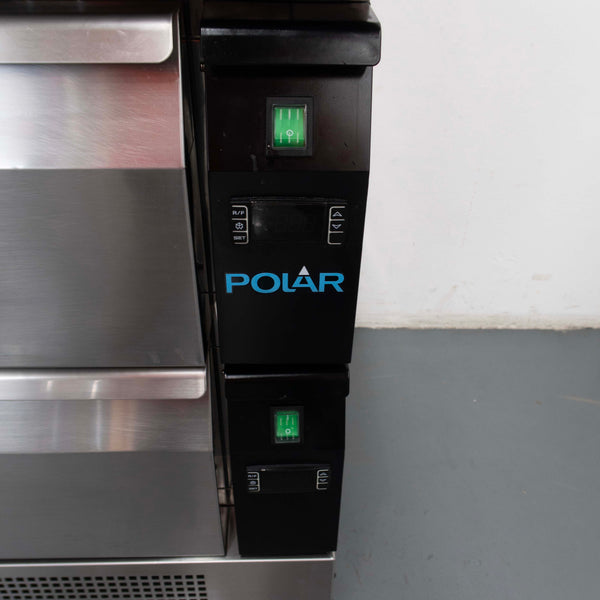 Polar DA996-A 2 Drawer Counter Fridge Freezer