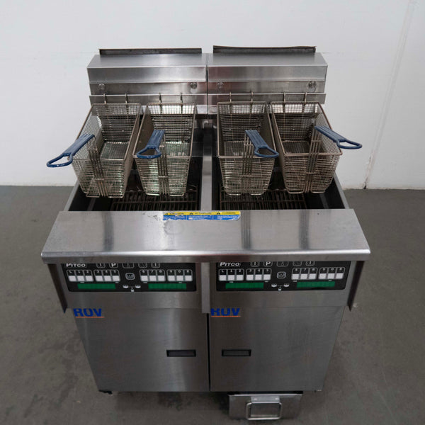 Pitco SELV14-C/FD/FF Solstice Split Pan Fryer