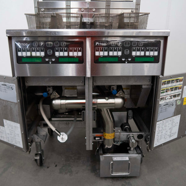 Pitco SELV14-C/FD/FF Solstice Split Pan Fryer