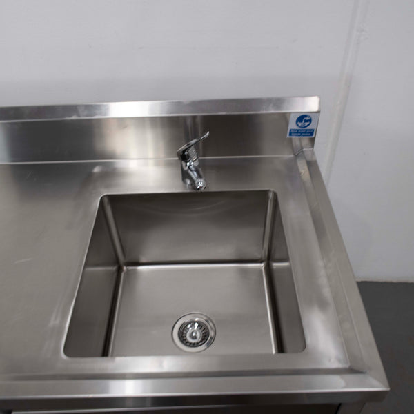 Federal DSC-2100R-H Stainless Steel Sink Cabinet