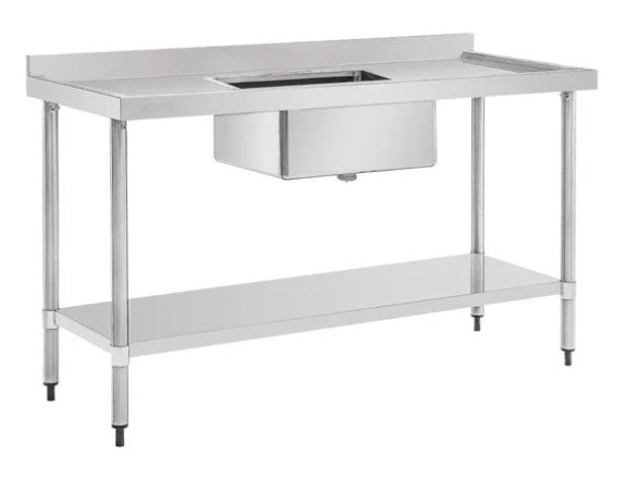 Vogue HC906 Single Bowl Sink Double Drain