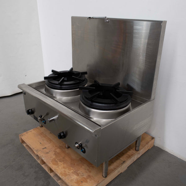 B&S UFWWSPD-2 2 Hole Wok Table