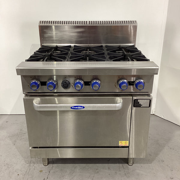 Cookrite AT80G6B-O 6 Range Oven