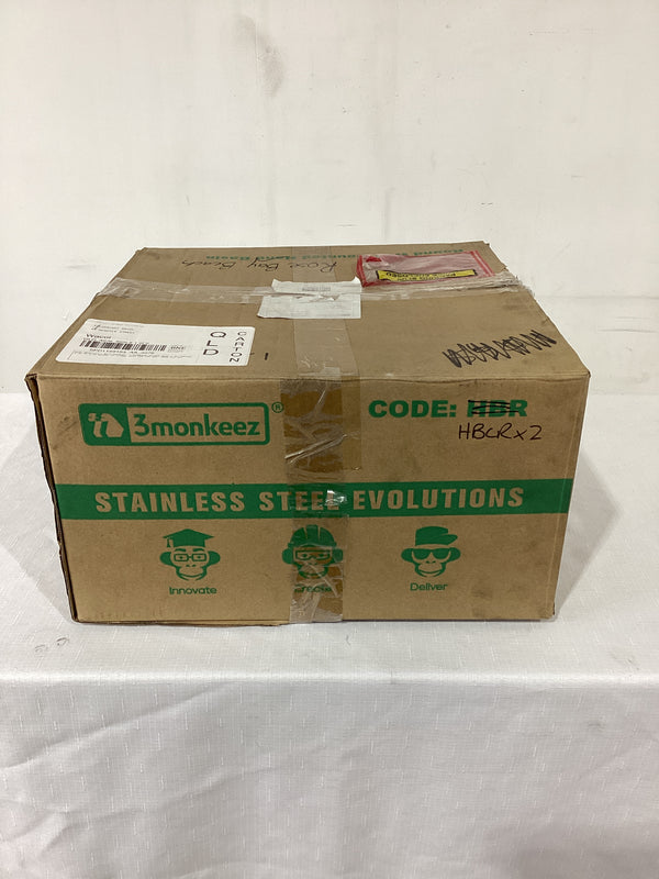 3Monkeez HBCR Stainless Steel Wall Mounted Sink